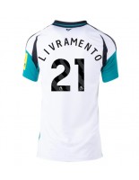 Newcastle United Tino Livramento #21 Venkovní Dres pro Dámské 2024-25 Krátký Rukáv